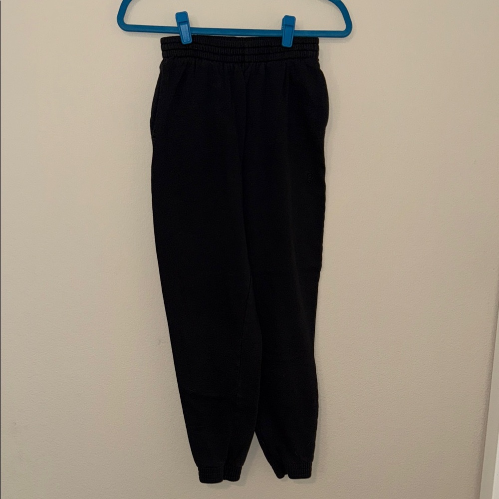 PINK Victoria's Secret Classic Black Joggers